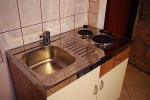 Kuchyňa alebo kuchynka v ubytovaní Apartment Biline Center + 16 fotografií