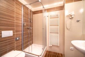 Kúpeľňa v ubytovaní Hotel Vyhlídka
