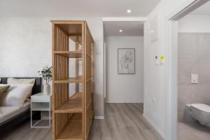 Postel nebo postele na pokoji v ubytování Apartments Penkala