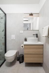 Koupelna v ubytování Apartments Penkala