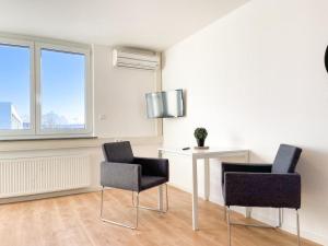 Posezení v ubytování Hegau Boardinghouse