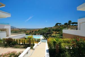 a view from the balcony of a villa at La Cala Golf Resort 3 Bed Apt - sleek corner plot in La Cala de Mijas