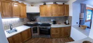Kuchyň nebo kuchyňský kout v ubytování Apartma Lana + 9 fotografií