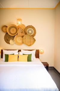 Letto o letti in una camera di Banana Bunks Kandy