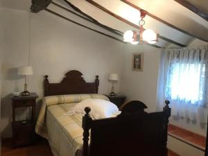 Ένα ή περισσότερα κρεβάτια σε δωμάτιο στο Atico Riojano