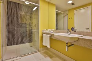 Um banheiro em Nobile Inn Pampulha