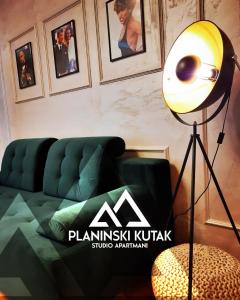 Posezení v ubytování Apartman Planinski Kutak