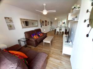 Kuchyň nebo kuchyňský kout v ubytování Apartamentos Medano - Lagos de Miramar Deluxe