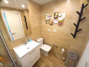 Koupelna v ubytování Apartamentos Medano - Lagos de Miramar Deluxe