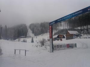 Apartmán Jáchymov Krušné hory v zimě