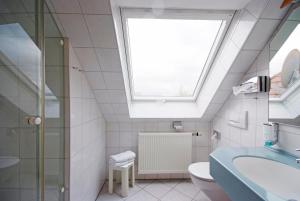 Koupelna v ubytování Hotel Gasthof Jägerhaus