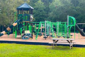 a park with a playground with a slide at Beaconhill Road 68 in Ocean Pines