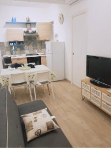 TV a/nebo společenská místnost v ubytování Masa House