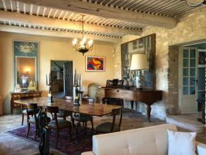 Ruang duduk di Villa du defens