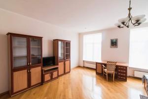 Televízia a/alebo spoločenská miestnosť v ubytovaní Koncha-Zaspa Spa Hotel