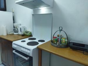 A kitchen or kitchenette at Agroikia