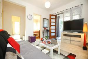 TV a/nebo společenská místnost v ubytování Holiday Home Bura