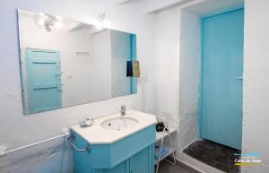 Koupelna v ubytování Casa AZUL