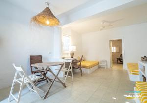 Posezení v ubytování Casa AMARILLA