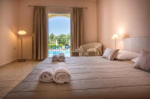 Voodi või voodid majutusasutuse Hotel Varres toas