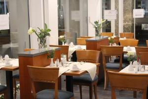 En restaurant eller et andet spisested på Hotel Freye