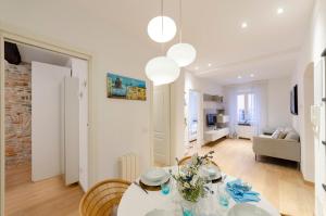 Posteľ alebo postele v izbe v ubytovaní Appartamento di design + 24 fotografií