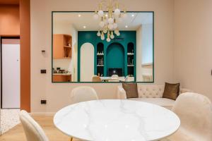 Zona de estar de Stylish and fancy flat close to Montenapoleone Brera by Easylife