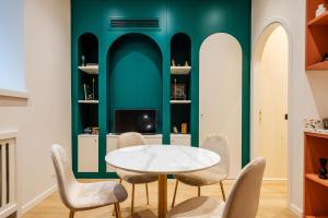 Zona de estar de Stylish and fancy flat close to Montenapoleone Brera by Easylife