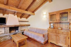 Et tv og/eller underholdning på Chalet Meridiana Appartamento 10