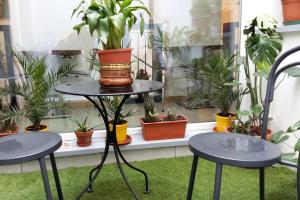 A garden outside Buon Hotel Bologna Centro - Affittacamere - Self Check-In