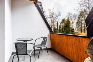 Balkón alebo terasa v ubytovaní Dom Pod Gubałówką - Zakopane Apartamenty