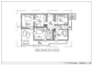 Půdorys ubytování Ferienwohnung Sternschnuppe