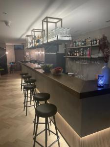 Lounge nebo bar v ubytování Hechtplatz Hotel - Self Check-in