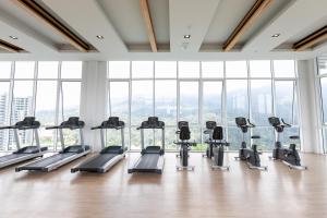 Pusat kecergasan dan/atau kemudahan kecergasan di Double Story in the Sky - Genting Windmill Duplex Suite