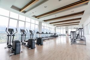 Pusat kecergasan dan/atau kemudahan kecergasan di Double Story in the Sky - Genting Windmill Duplex Suite