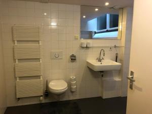 アムステルダムにあるKG Houseのトイレと洗面台のあるバスルーム +35枚の写真