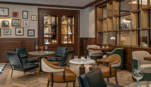 Posezení v ubytování The Langham, Boston