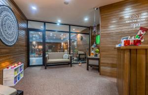 Posezení v ubytování New Gudauri Atrium apartment #514