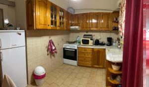 Kuchyň nebo kuchyňský kout v ubytování Karras' Home