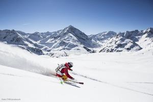 Skifahren in der Pension oder in der Nähe