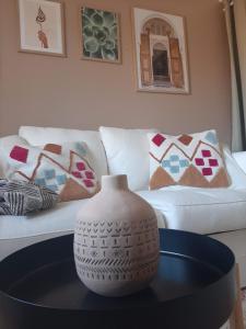 Un lugar para sentarse en Maison Bohème Vesubie