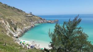 Naturlandskabet i nærheden af feriehuset