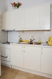 Kuchyňa alebo kuchynka v ubytovaní Penelope - LOGGOS APARTMENTS