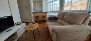 Televízia a/alebo spoločenská miestnosť v ubytovaní Loft Turístico