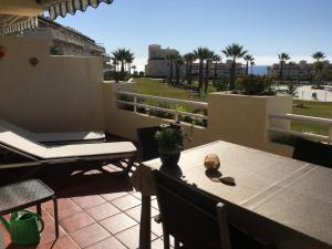 Balkón alebo terasa v ubytovaní BALCONES DEL CHAPARRAL in Mijas, Costa del Sol