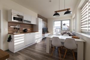 Kuchyň nebo kuchyňský kout v ubytování Apartmány pod Zakletým - Hotel Říčky