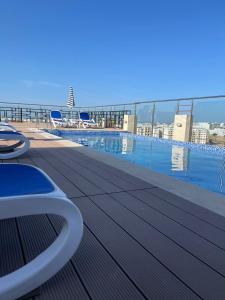 Bazén v ubytování Grand Tourist Hotel nebo v jeho okolí