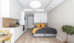 Kuchyň nebo kuchyňský kout v ubytování K46 Residence