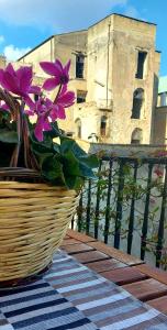 Balkón alebo terasa v ubytovaní Il balcone di Carmine