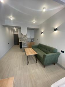 Posezení v ubytování Апарт-отель Nine Rooms
